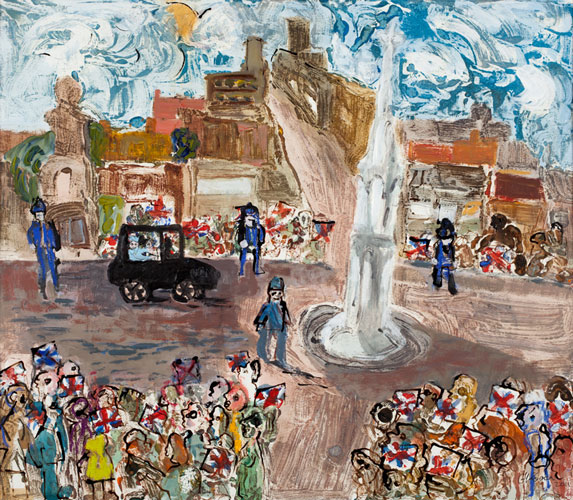 Gillian Kogan, Waving to the King and Queen